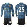 Original Trikotsatz Manchester United Jadon Sancho 25 Ausweichtrikot 2021-22 Langarm Für Kinder